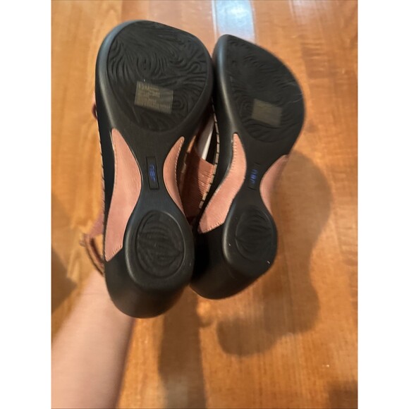 JBU by Jambu Womens Pink Alyssa Ankle Strap Open Toe Wedge Sandals Size 12M NEW - Picture 8 of 10